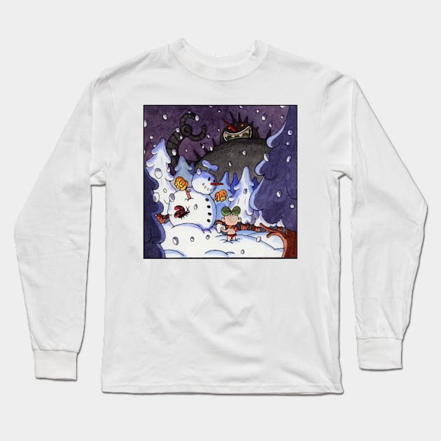 Chop #3 Long Sleeve T-Shirt by Victor13